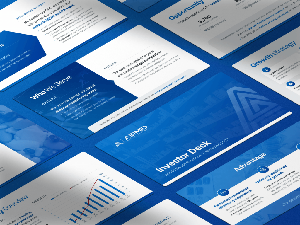 medical-pharma-investor-presentation-designer Medical Pitch Deck